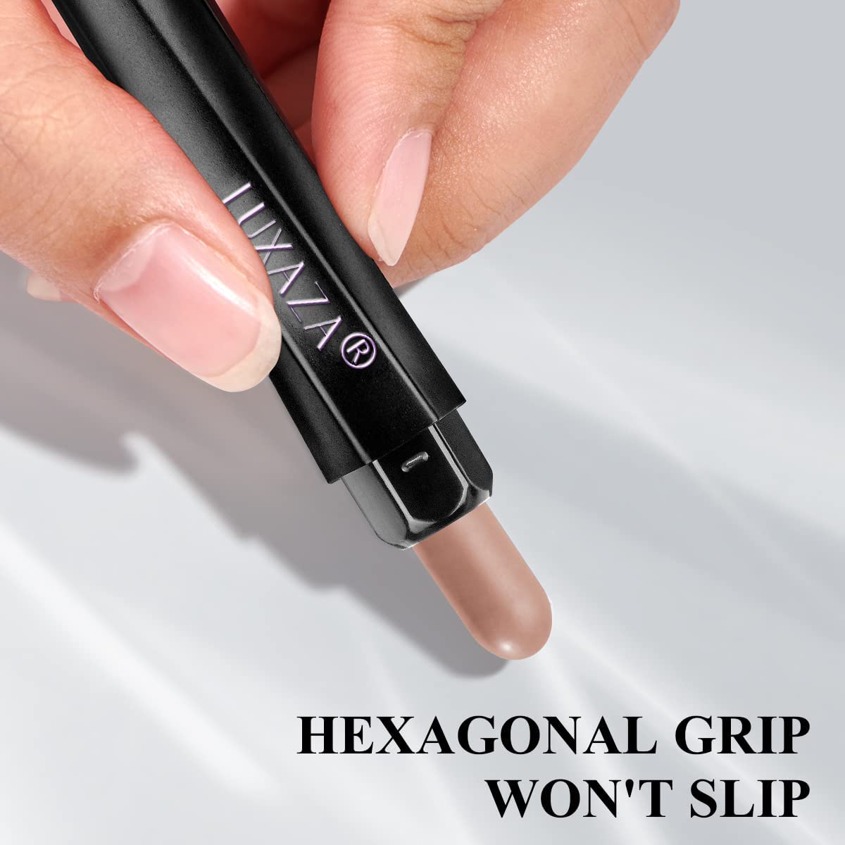 LUXAZA precision eye definition with color that blends seamlessly.