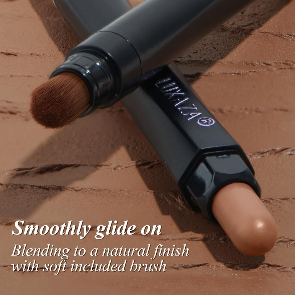 LUXAZA PRO Neutral palette shows coordinated high-pigment shades for versatile looks.