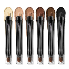 LUXAZA PRO Brown Eyeshadow Stick offers soft, creamy texture for effortless eye definition.