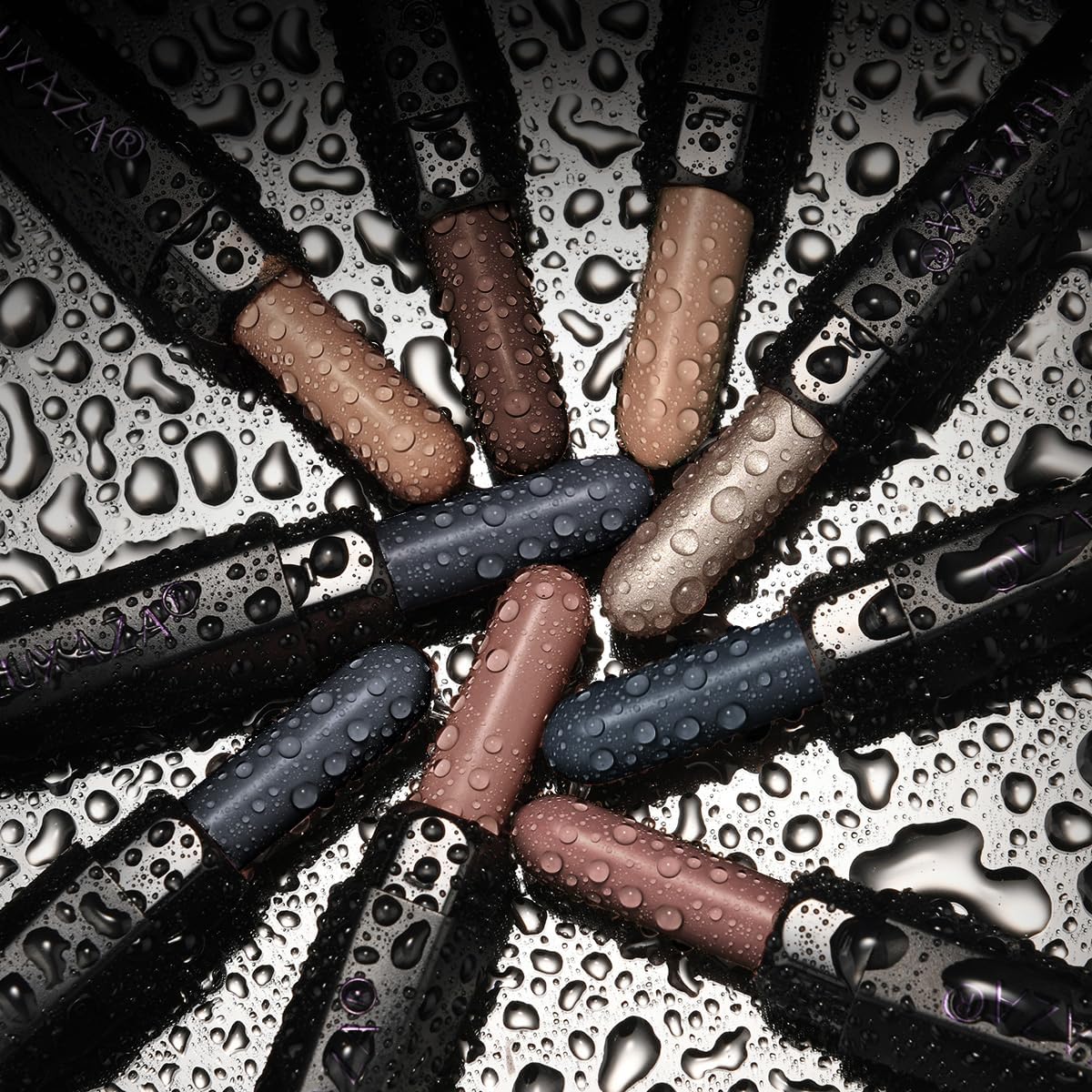 LUXAZA PRO iced oat final look shows cohesive neutral eye makeup