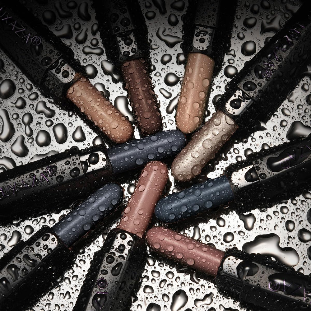 LUXAZA PRO iced oat final look shows cohesive neutral eye makeup
