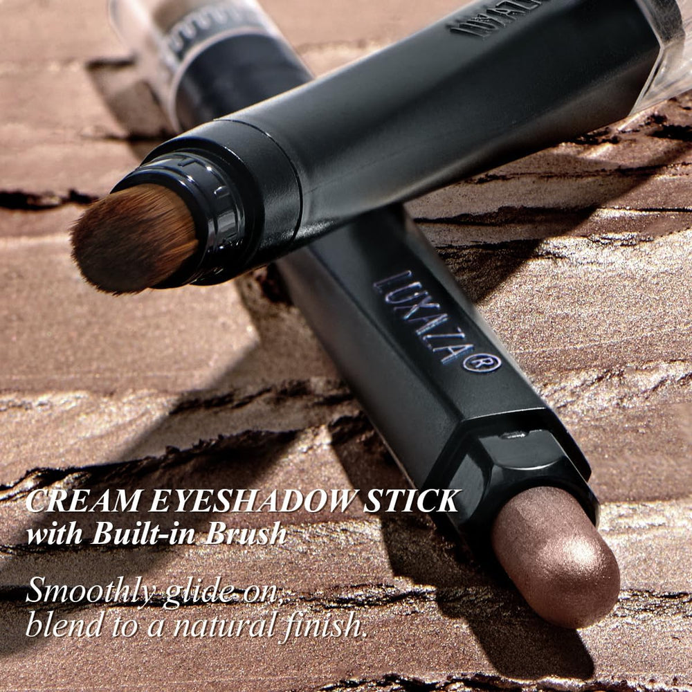 Luxaza Pro neutral-eyeshadow-stick color-coordinated collection for versatile looks.