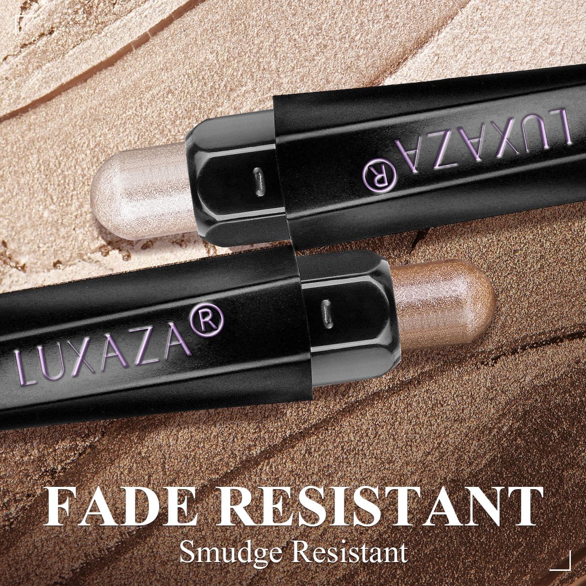 LUXAZA PRO neutral shades palette offers coordinated color options for easy combos