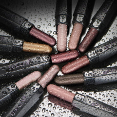 Luxaza Pro neutral-shimmer palette swatches for versatile day-to-night looks.