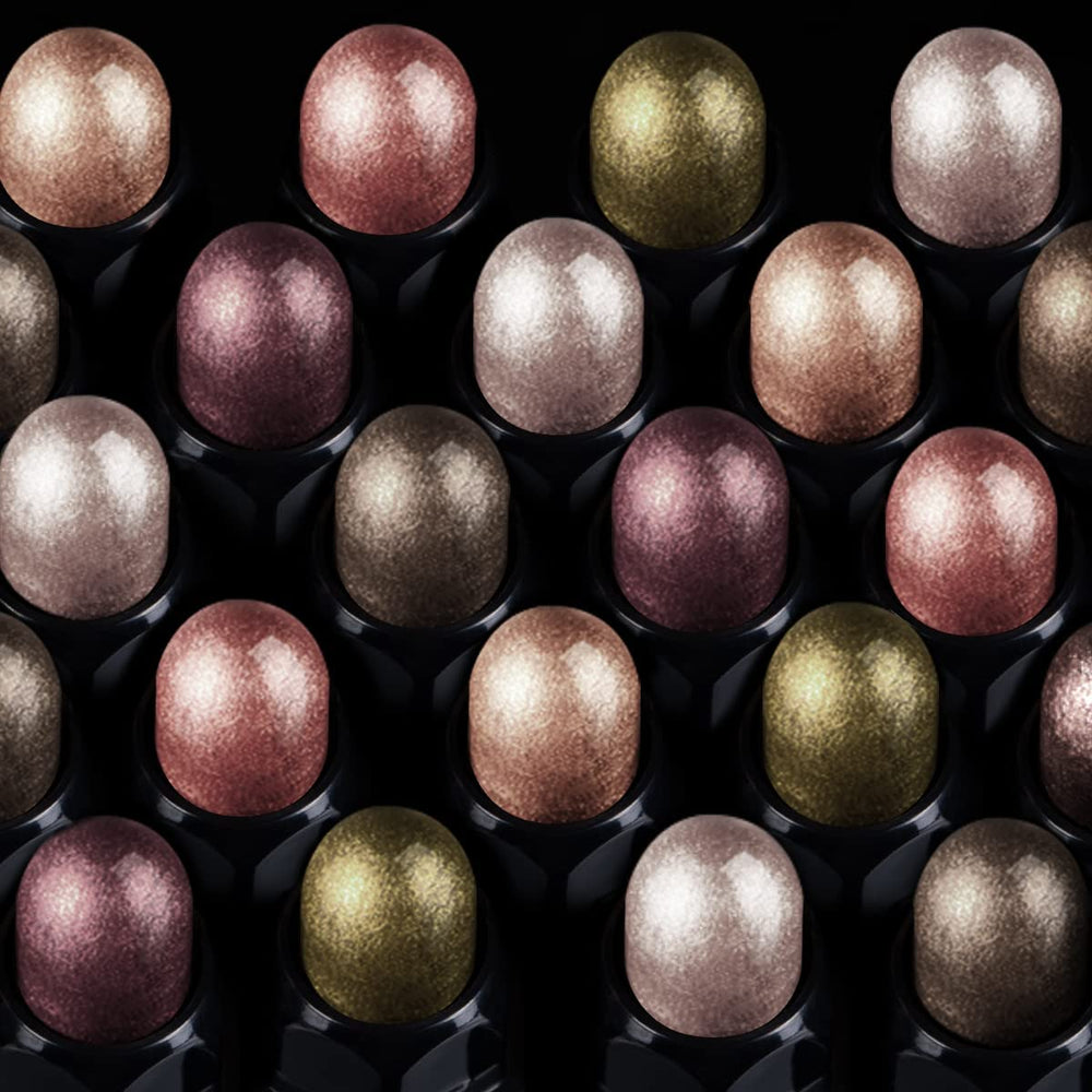 LUXAZA PRO shimmer eyeshadow-stick coordinated colors for simple eye looks.
