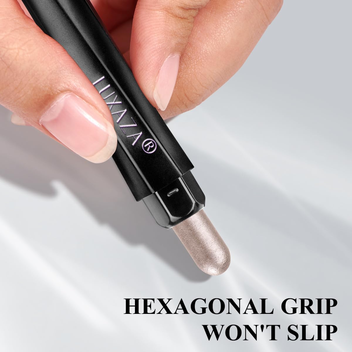 LUXAZA PRO shimmer eyeshadow-stick desert-wild shade for defining crease.