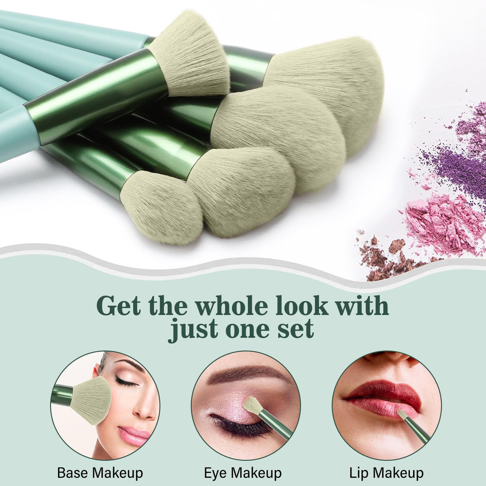 LUXBRU lash comb and mask brush included for precise grooming and makeup prep.