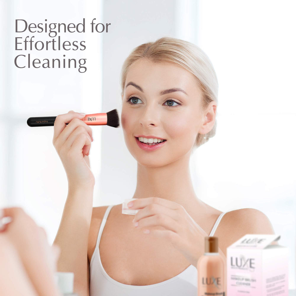 Luxe break-resistant cleaning bowl provides stable, mess-free washing