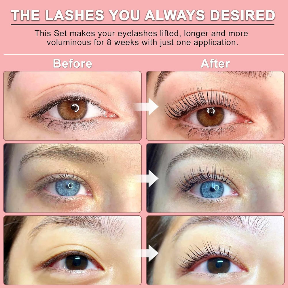 Luxe Cosmetics Lash Lift Kit Up to 8 Weeks offers long-lasting lift