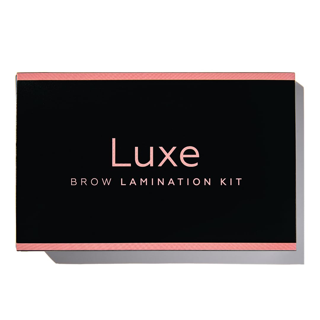 Luxe Cosmetics brow perm lotions ready for lift and definition