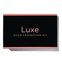 Luxe Cosmetics brow perm lotions ready for lift and definition