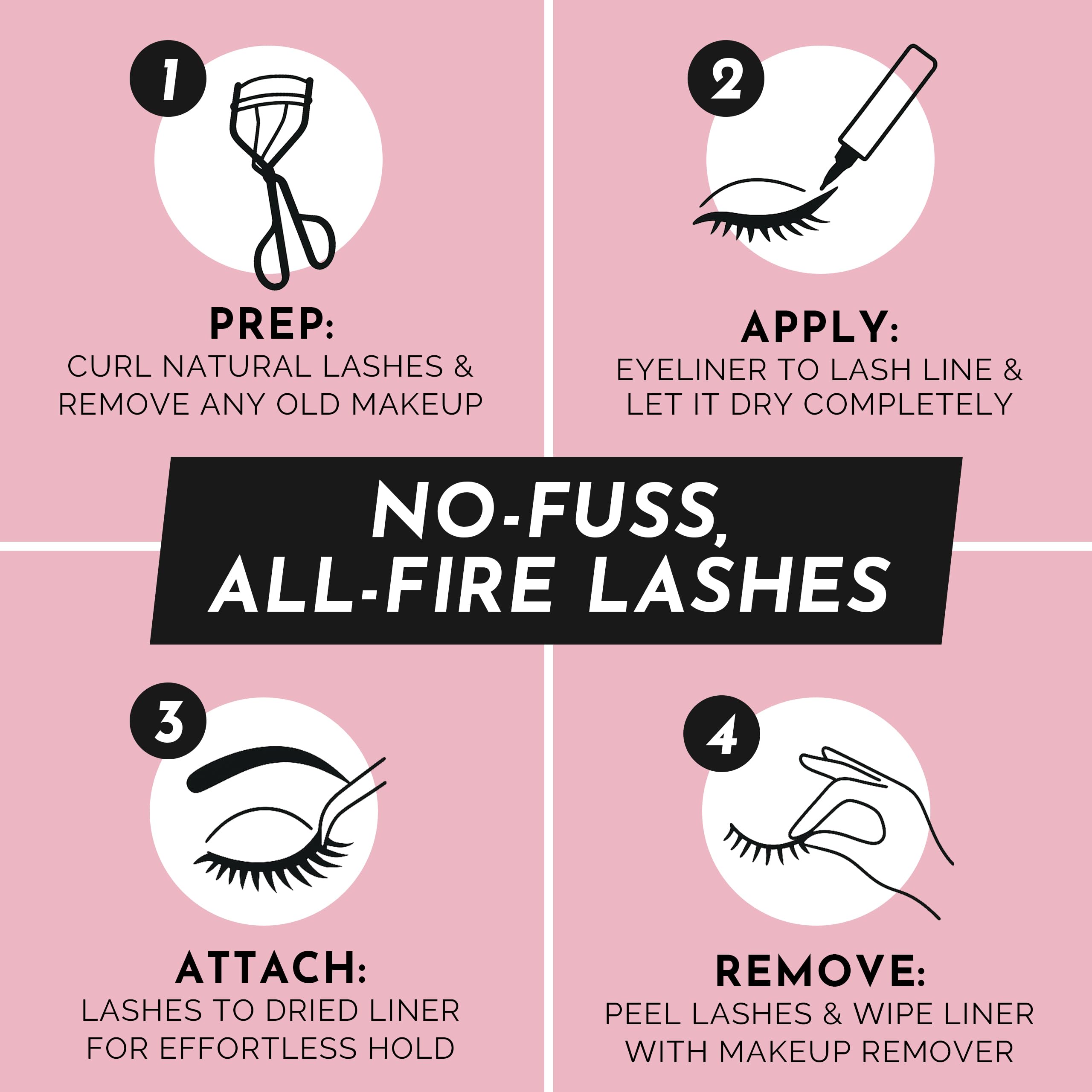 Luxillia reusable magnetic lashes shown for sustainable beauty routine.