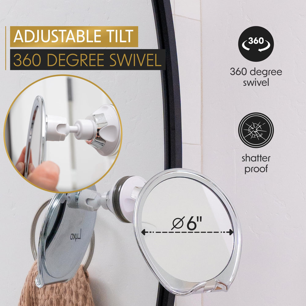 Luxo gift-ready shaving mirror offers practical bathroom upgrade