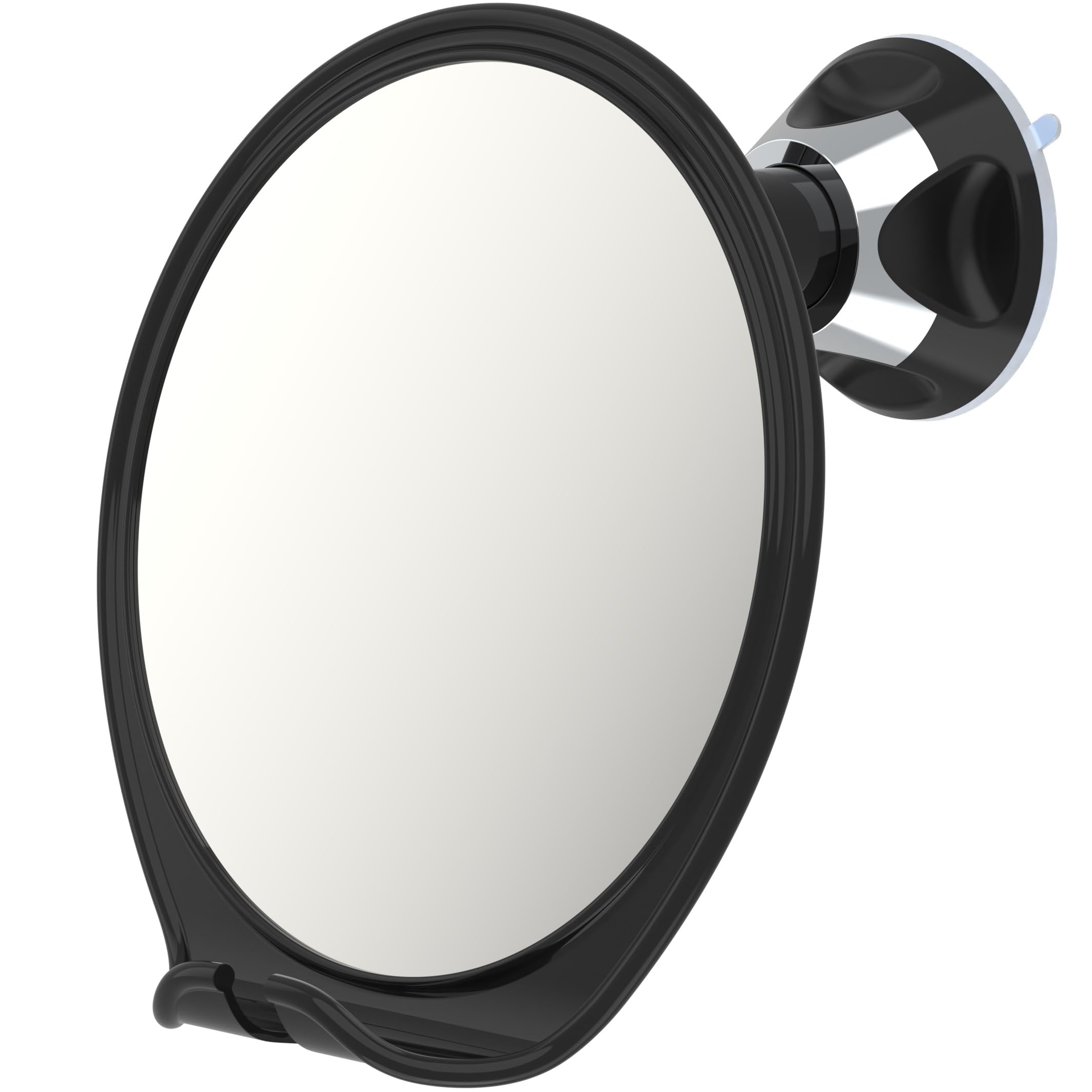 Luxo shower mirror fogless-shaving shows clear visibility for in-shower grooming