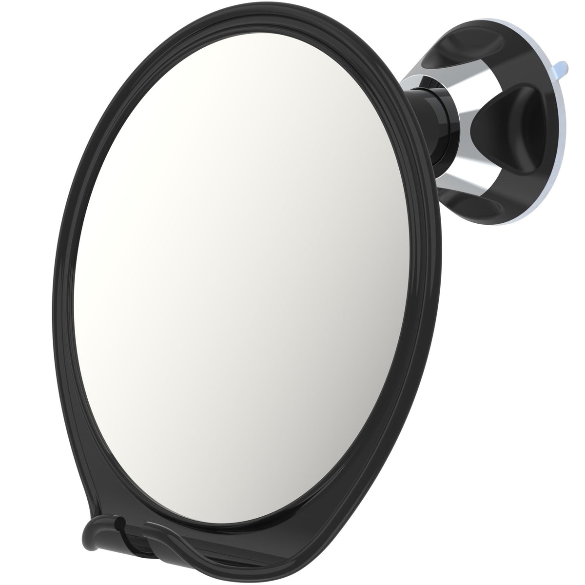 Luxo shower mirror fogless-shaving shows clear visibility for in-shower grooming