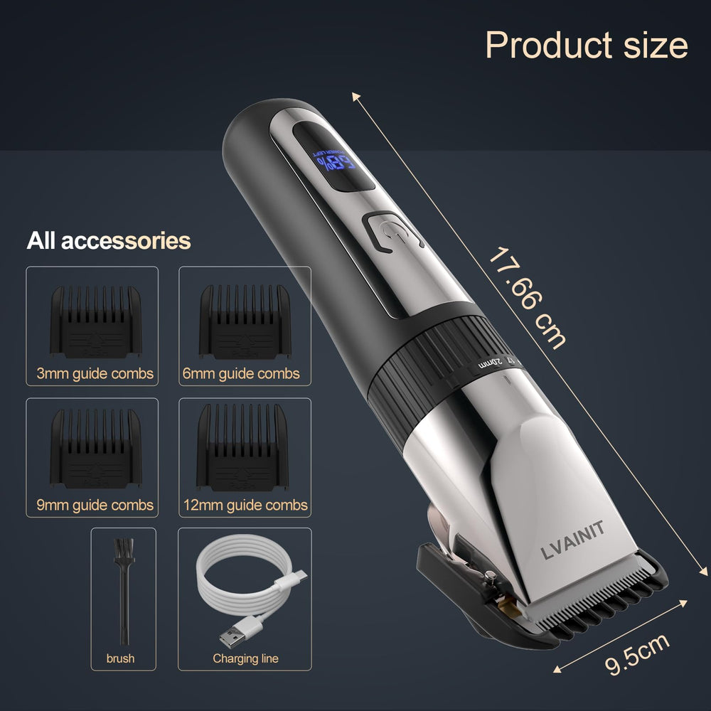 LVAINIT detachable cutter cap is washable for easy cleanup.