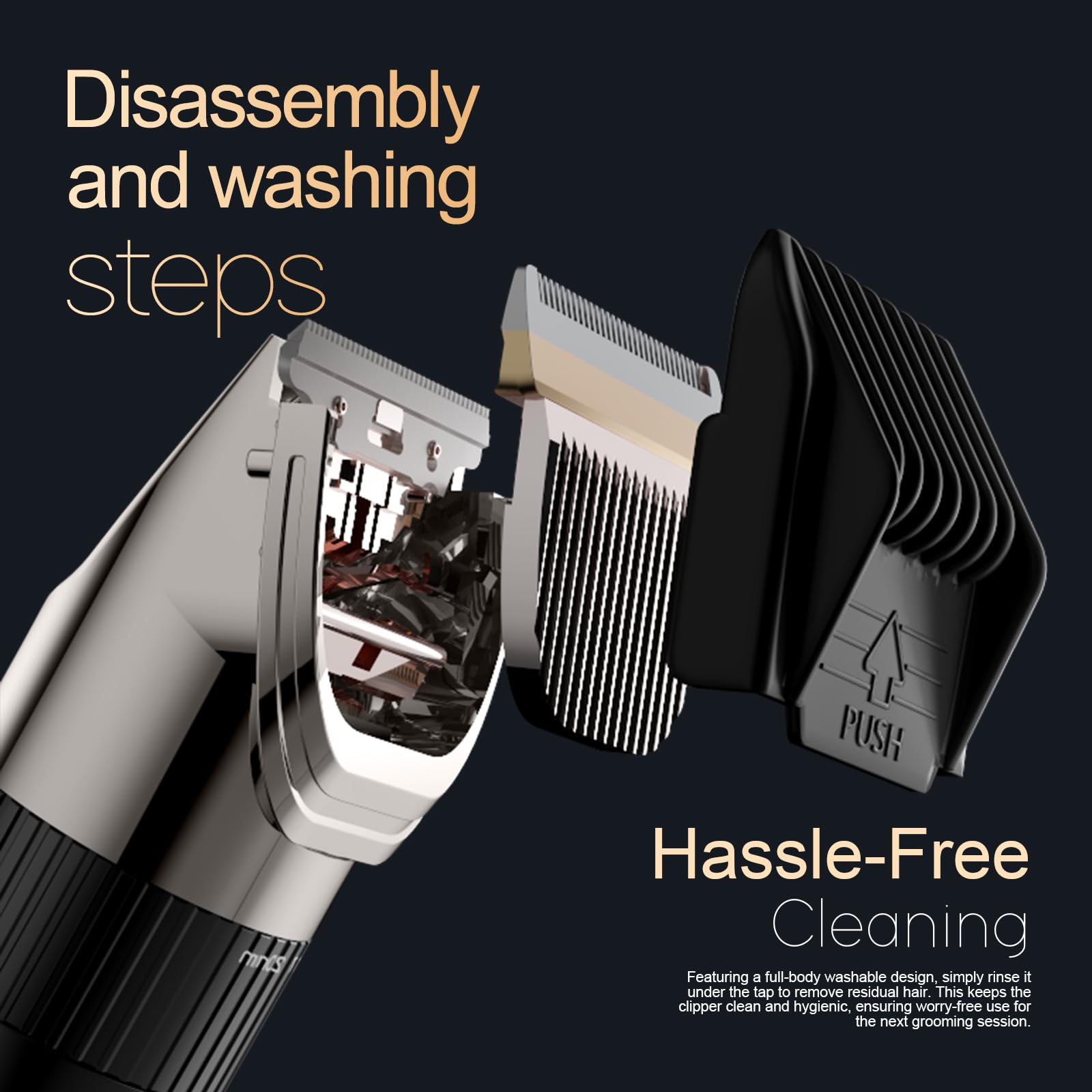 LVAINIT guide combs 3/6/9/12mm expand styling options.