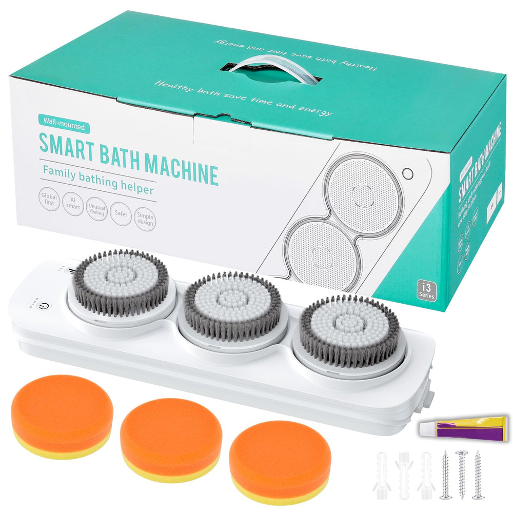 Lvrunben back scrubber long battery life supports weeks of use