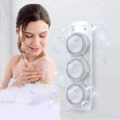 Lvrunben electric back scrubber wall mounted for thorough back cleansing