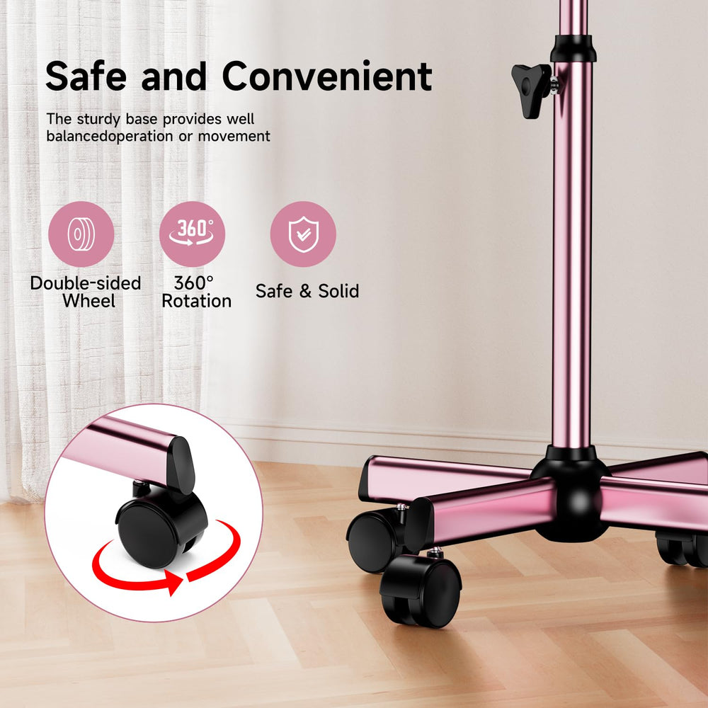 LWADALN metal rolling trolley assembly image reveals simple setup.
