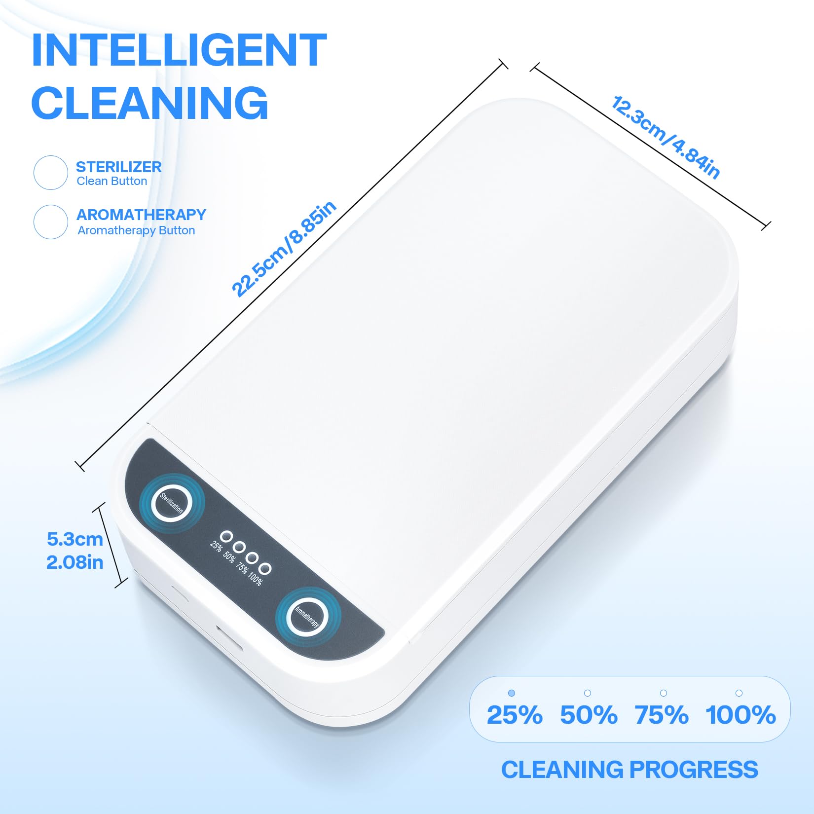 LXIANGN portable design sterilizer fits in bag for on-the-go sanitization