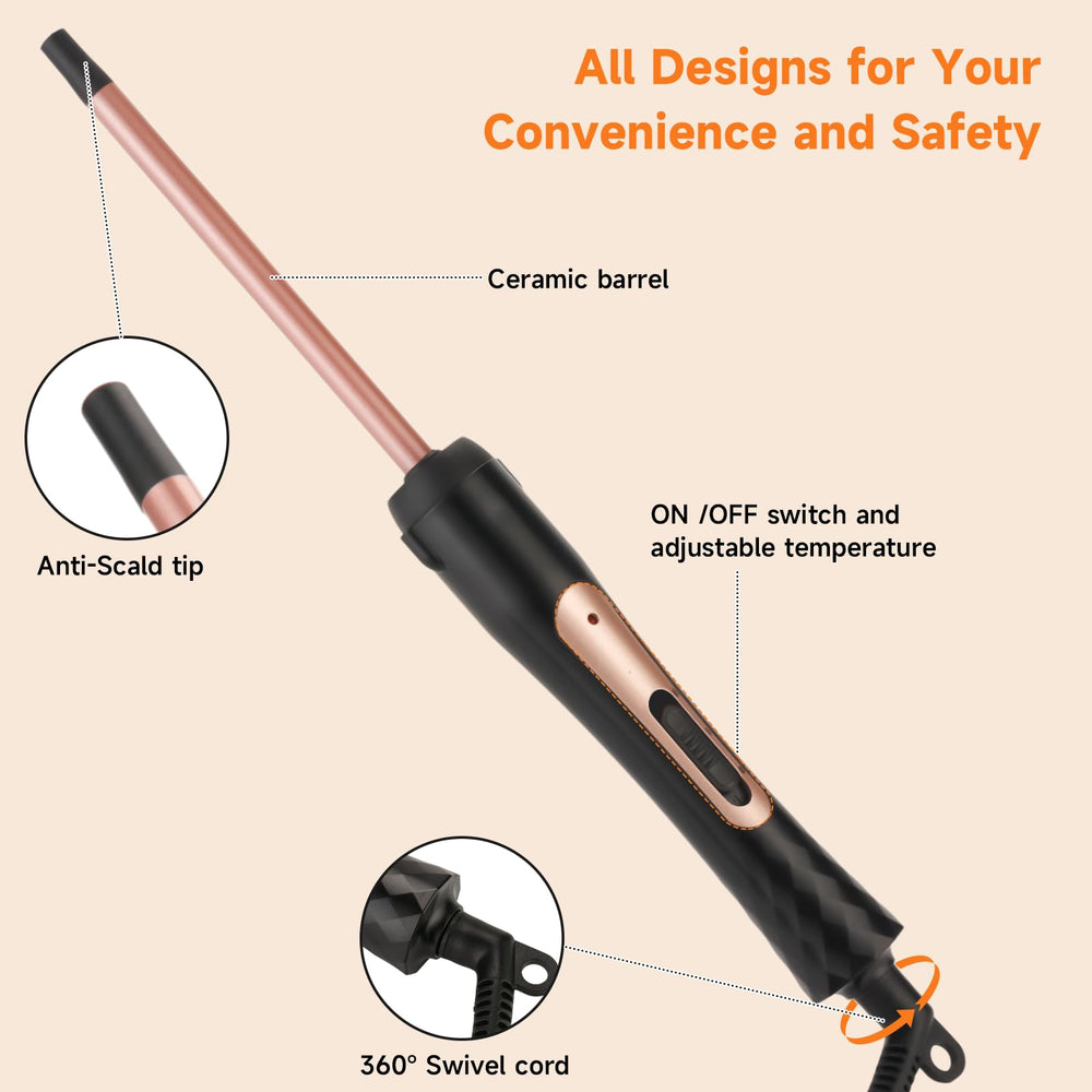LXMTOU 6 ft swivel cord image highlighting flexible styling reach