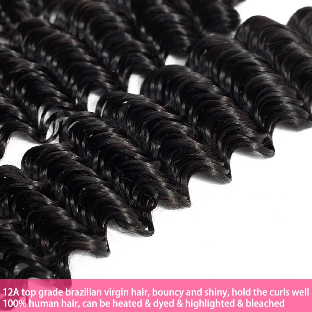 LXYANOO 12A Brazilian raw bundles weft detail for durability.