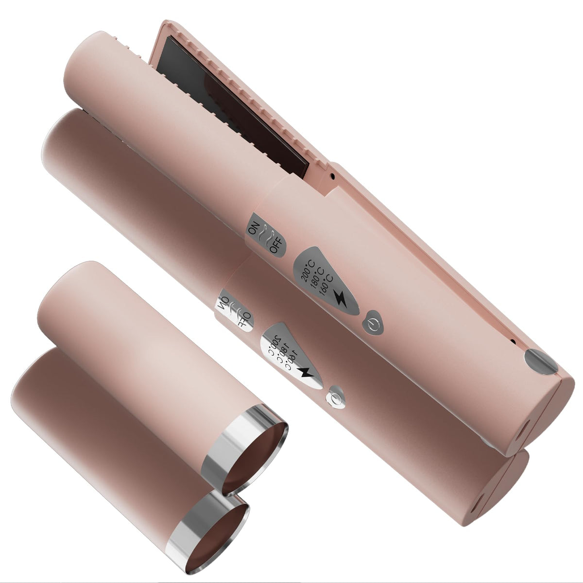 LYFDUW cordless hair straightener portable design for on the go styling