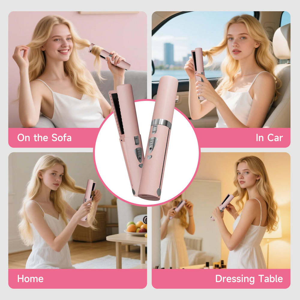 LYFDUW versatile tool creates silky straight looks or beachy waves