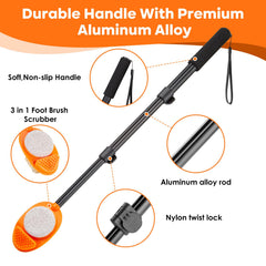 LYIGEOL-3in1-head demonstrates three-in-one cleaning, dead-skin removal, and massage