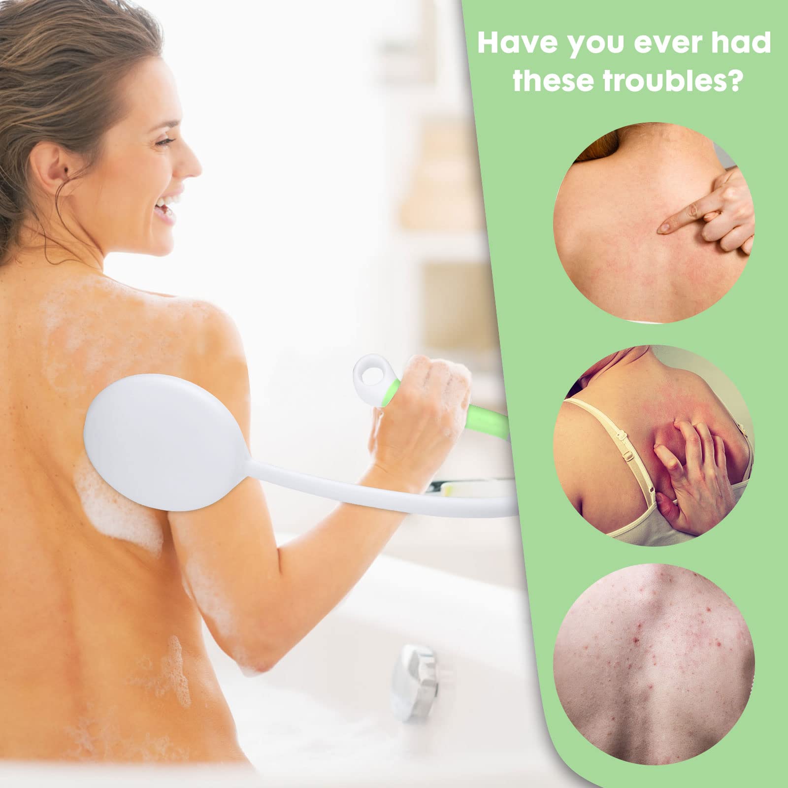 LYIGEOL back scrubber suitable for elderly, disabled, or post-surgery use