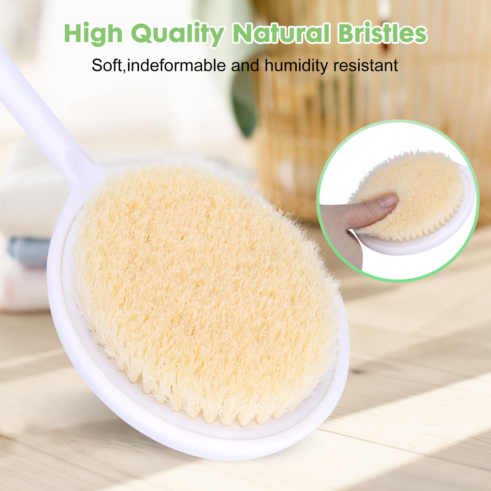 LYIGEOL soft bristles protect sensitive skin while cleansing
