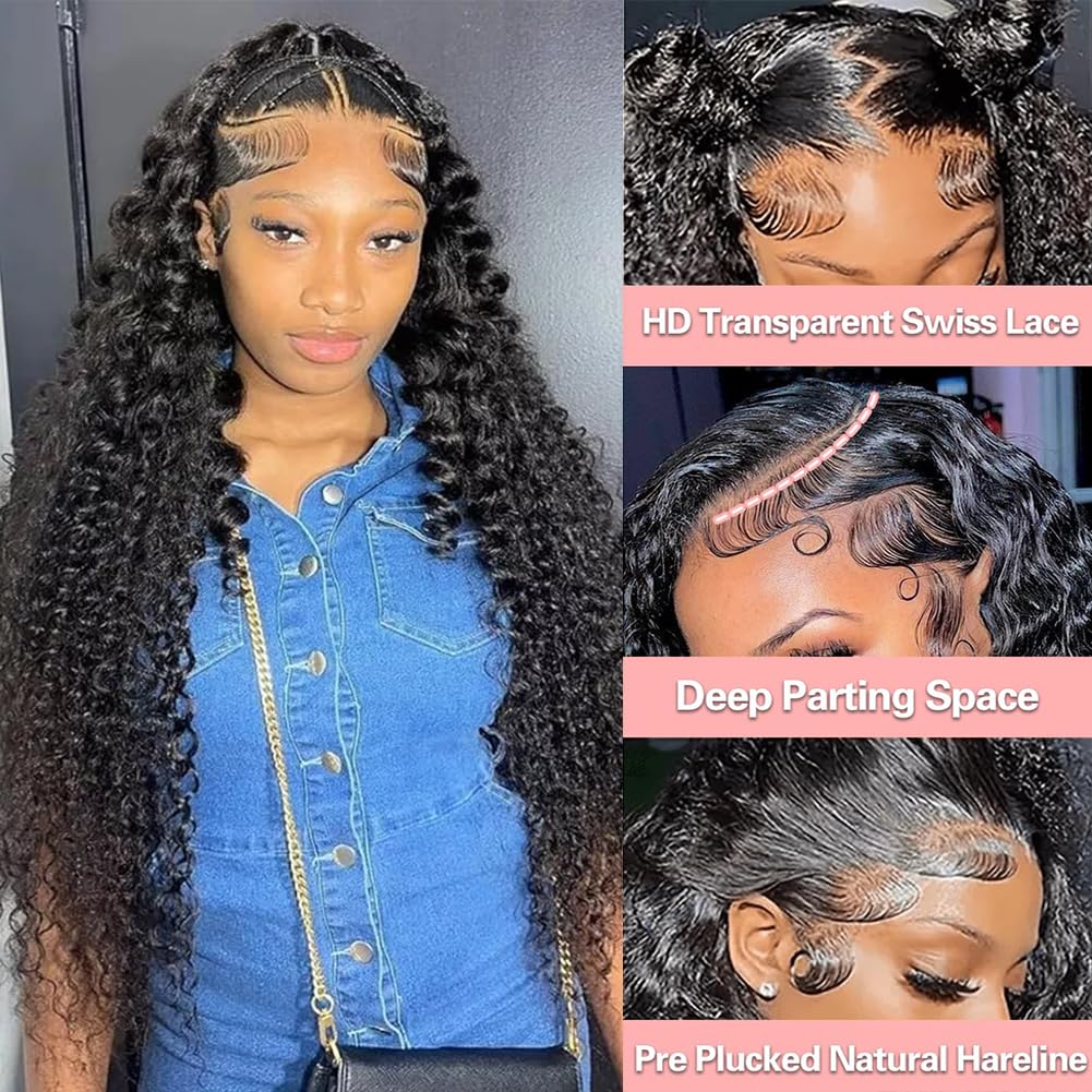 LYILYI pre-plucked glueless wig showcases quick styling and comfortable wear