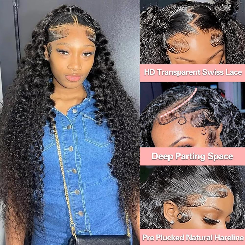 LYILYI pre-plucked glueless wig showcases quick styling and comfortable wear