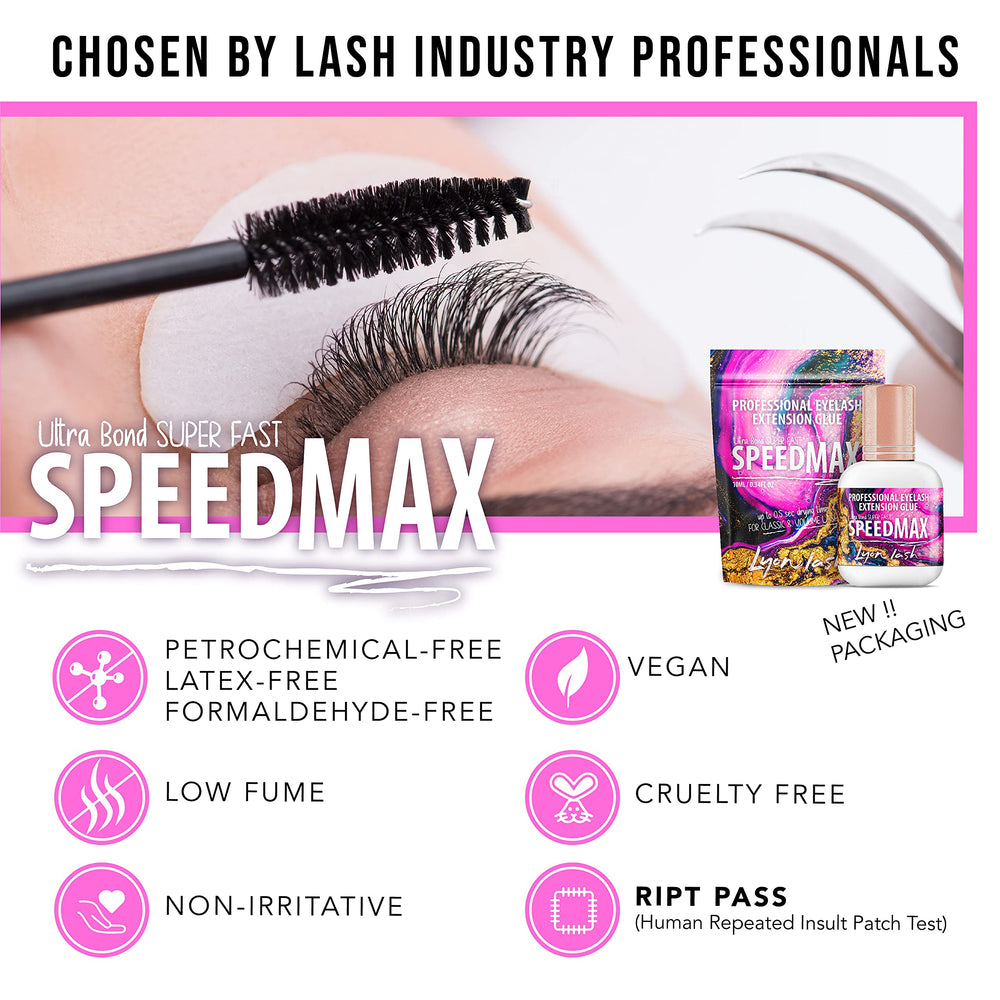 Lyon Lash SPEEDMAX professional-use setup for technicians.