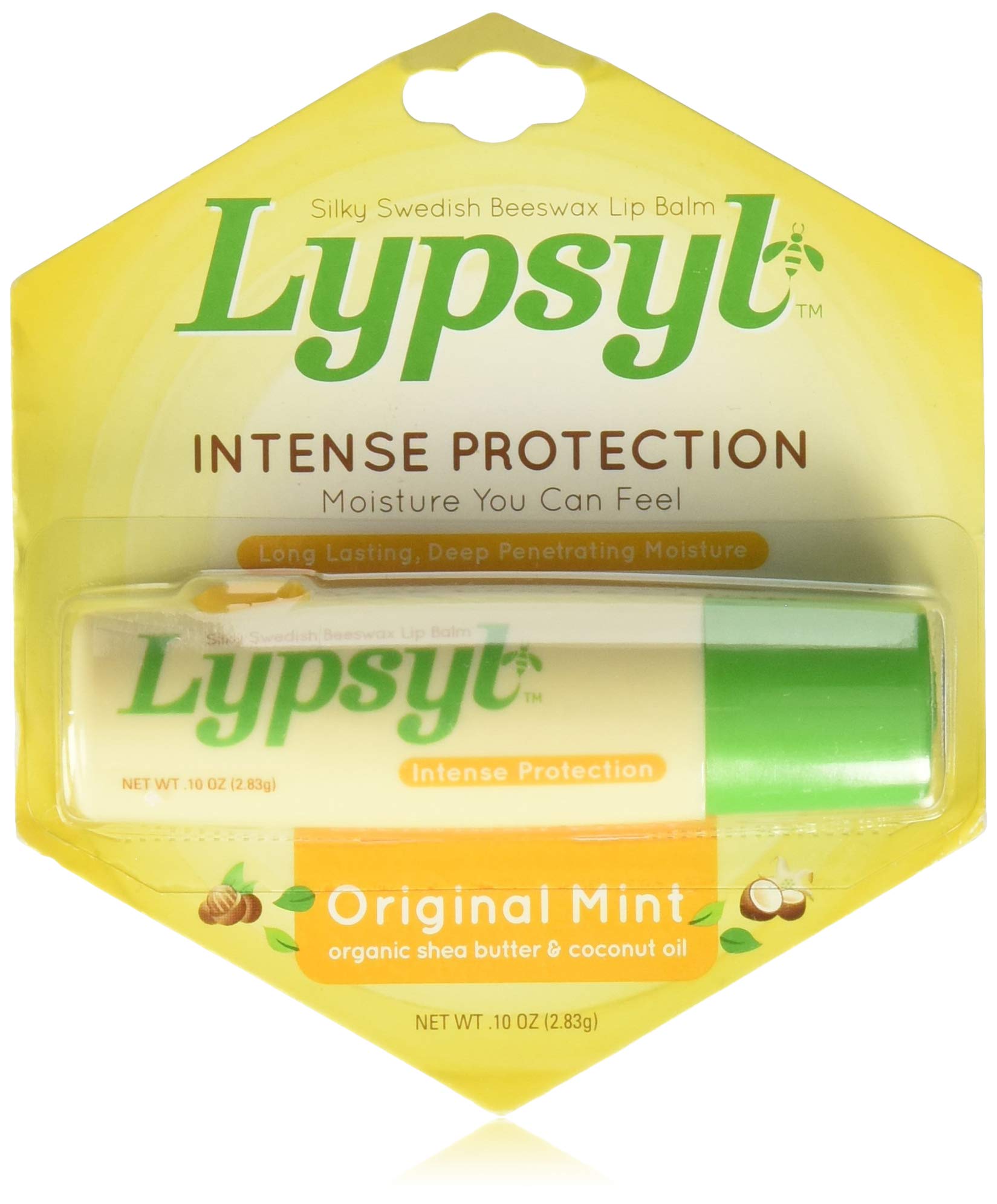 Lypsyl Lypmoisturizer Original pack of 5 front view for long-lasting lip moisture