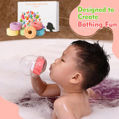 LZLTAUY Bubble Bath Kids foam closeup—rich lather and gentle scents for sensitive skin.