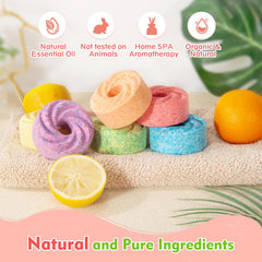 LZLTAUY Organic Bath Bombs—sensitively formulated for gentle skin and paraben-free goodness.