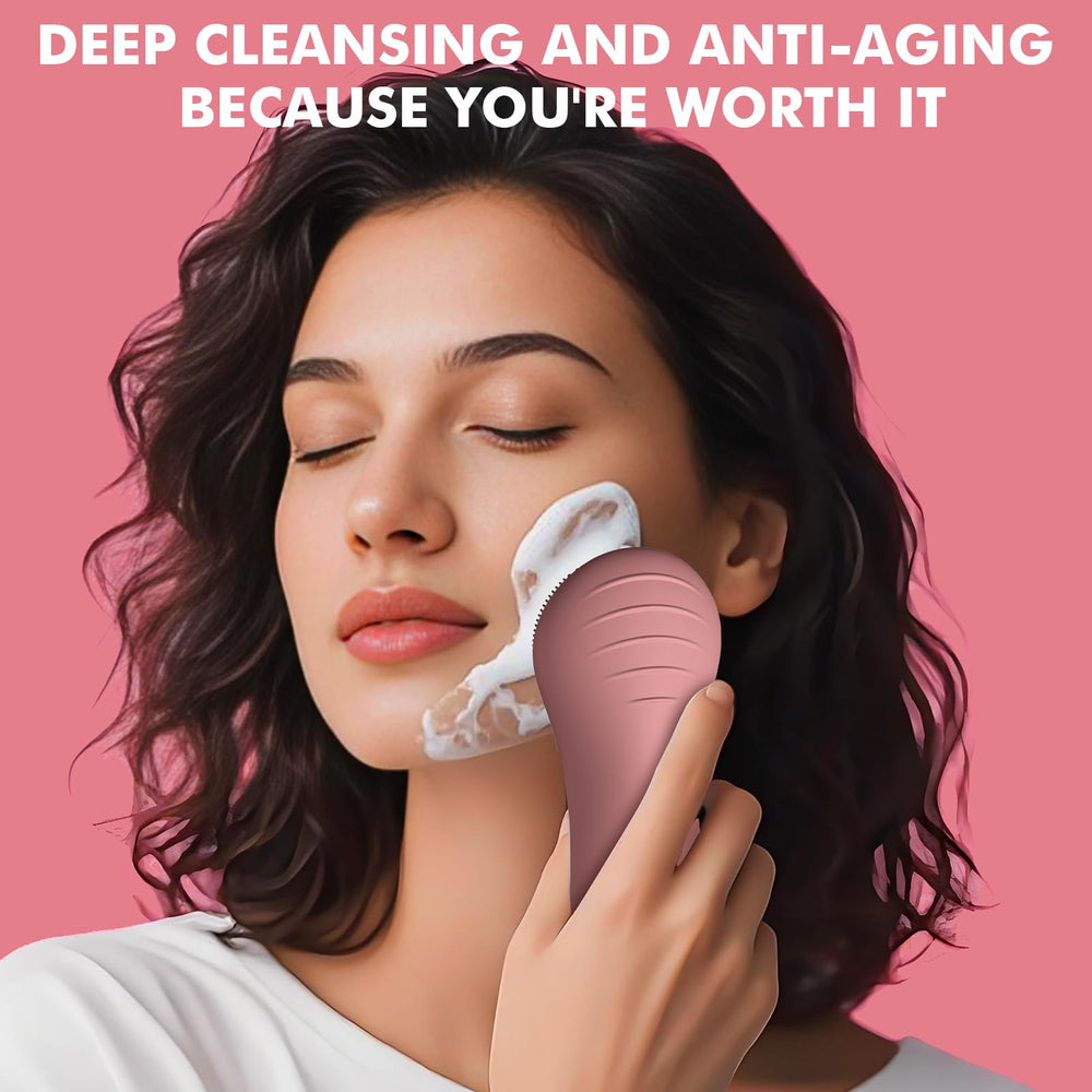 LZP facial brush magnetic charging cord-free convenience