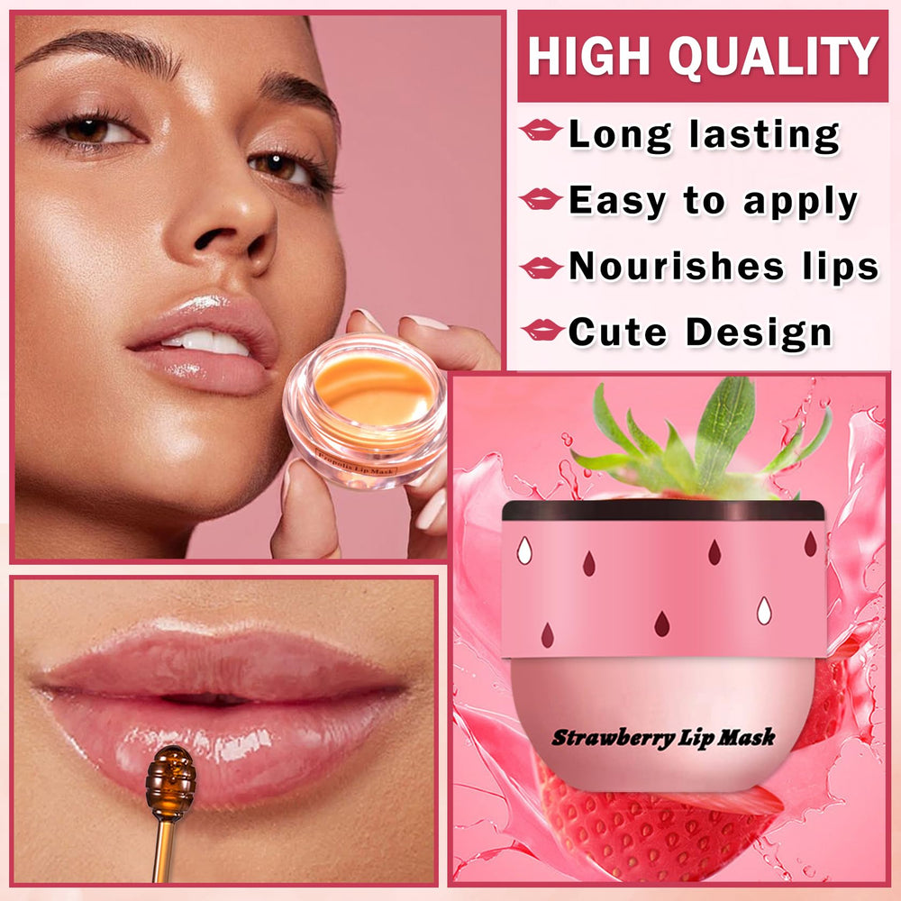 LZXLUKGIR Vitamin E lip care close-up illustrates silky texture and nourishment.