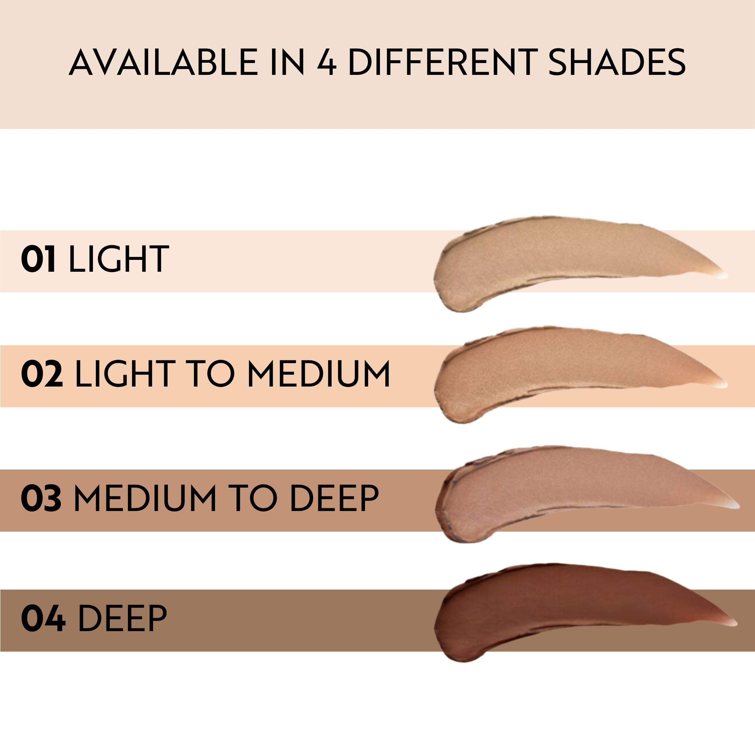 M. Asam Summer Teint swatch shows medium shade adaptability.