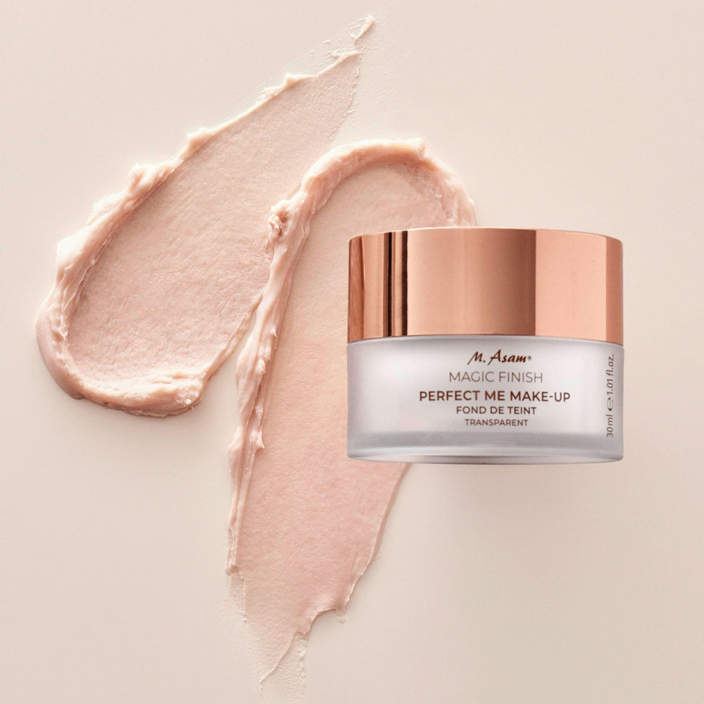 M. Asam Magic Finish Primer close-up of bottle highlights compact packaging and ease of use.