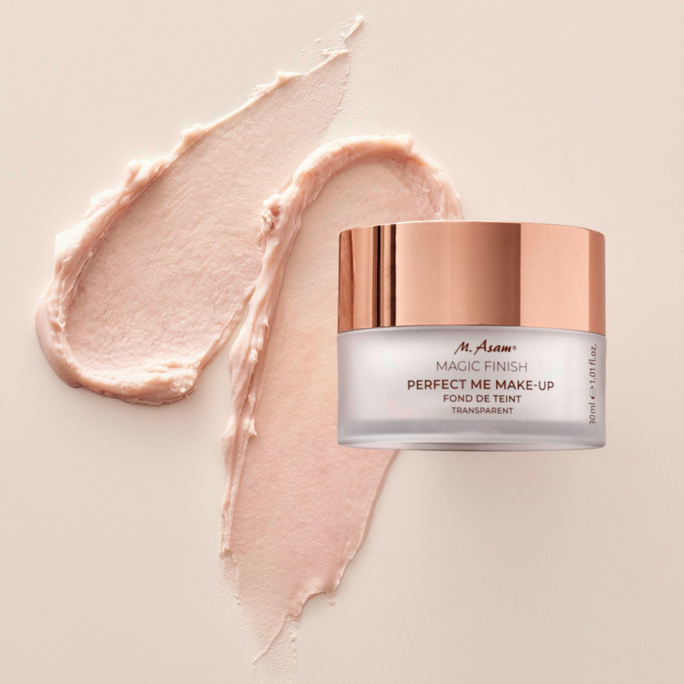 M. Asam Magic Finish Primer vegan and gluten-free formula appeals to clean beauty routines.