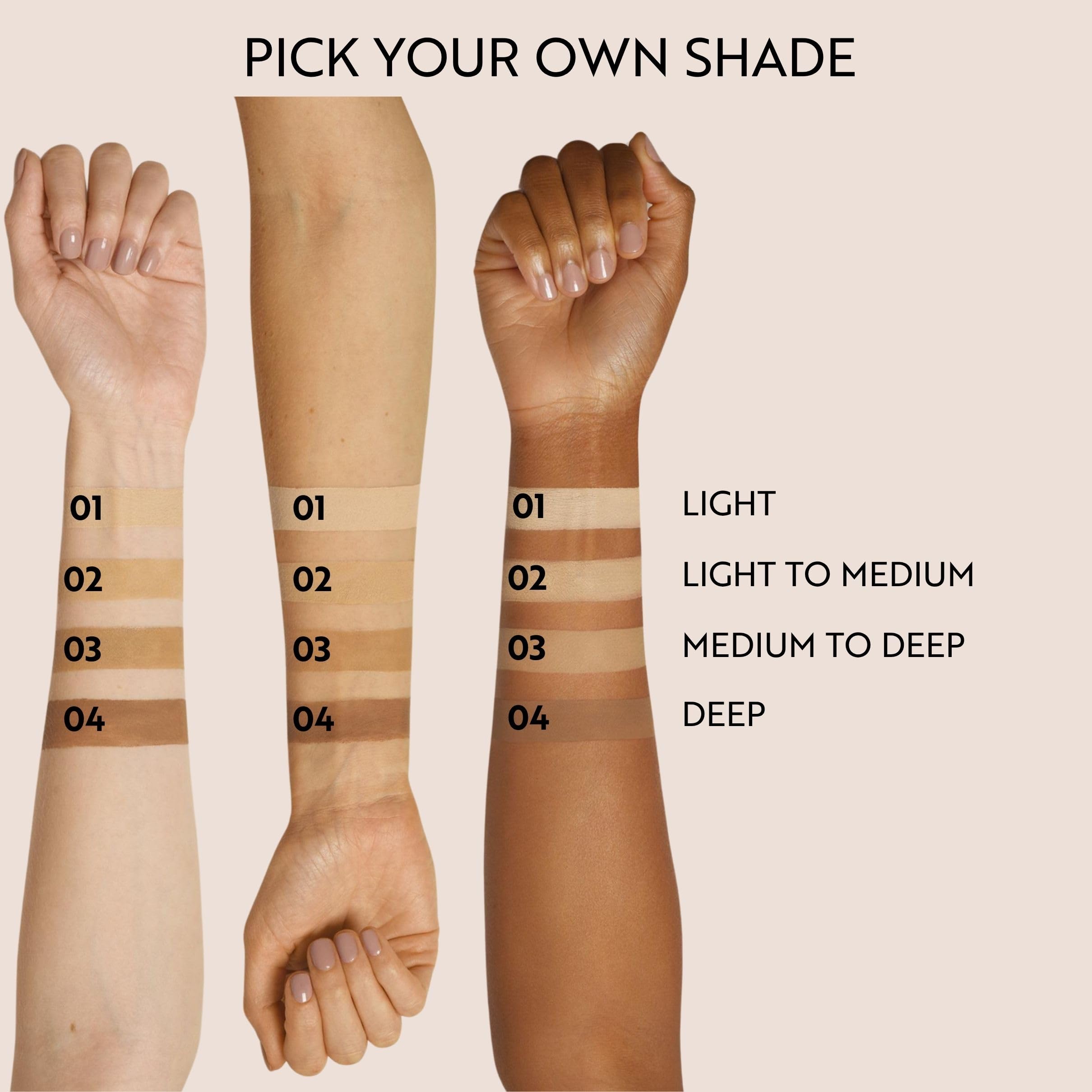 M. Asam Magic Finish shade-summer-teint promotes medium-deep tone option.
