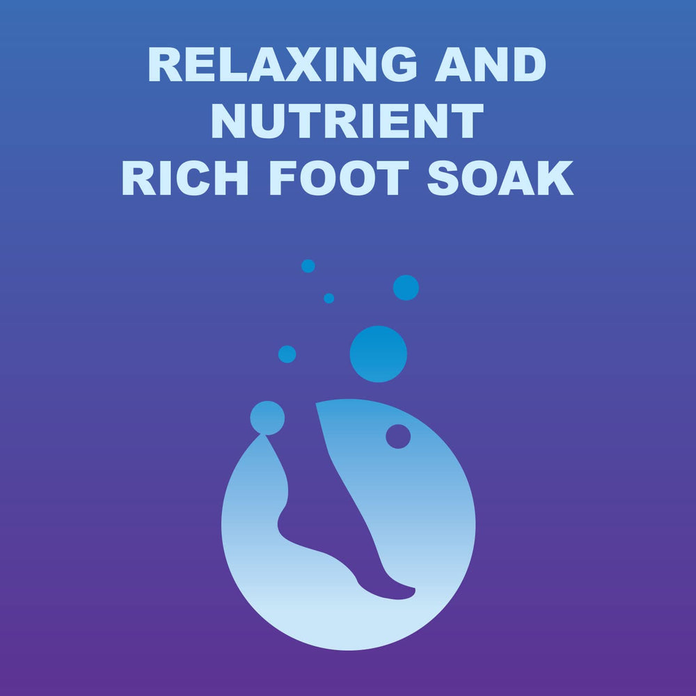 M Pain Management Technologies deodorizing foot soak for a fresh, clean feel after use.