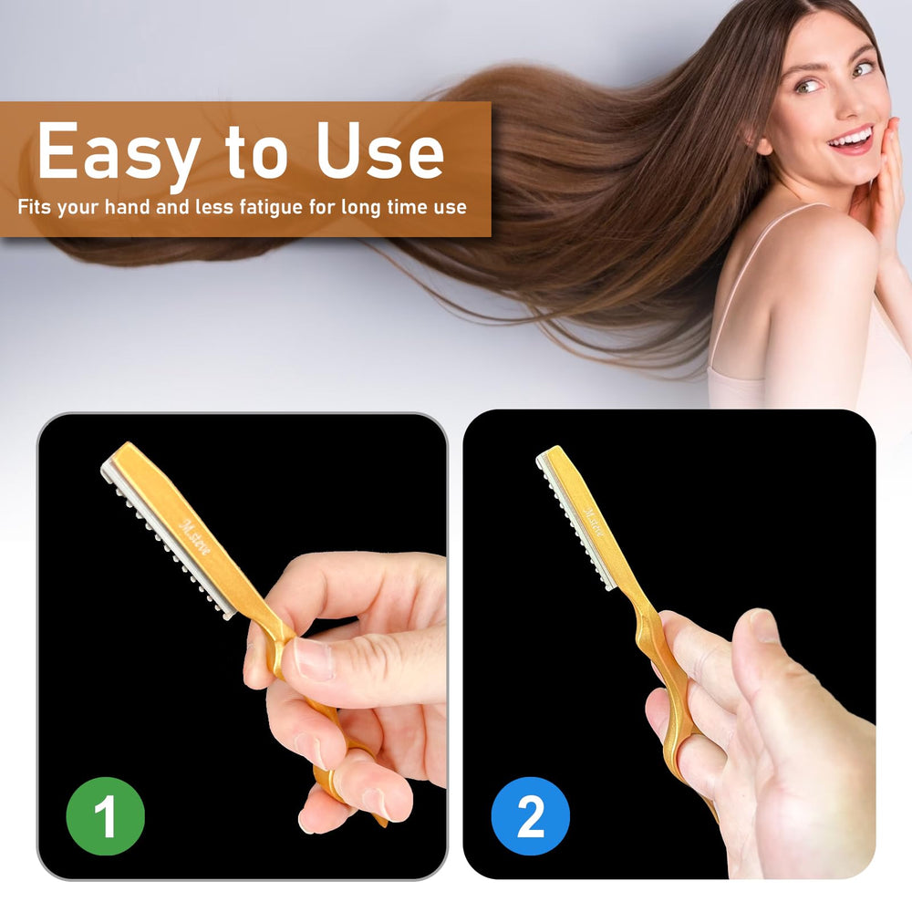 M.steve hair-razor-ergonomic-grip shows comfortable handle reducing wrist fatigue during sessions.