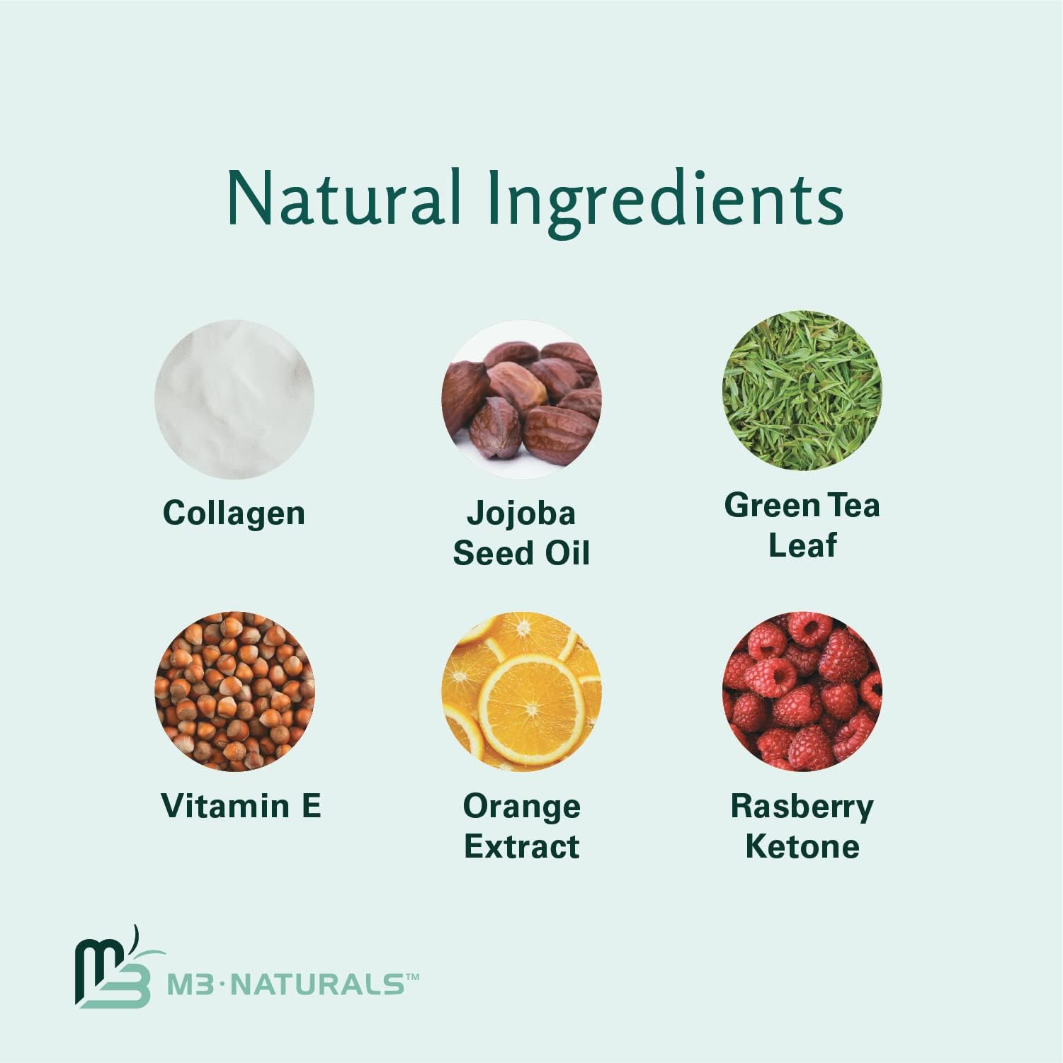 M3 Naturals crema-ingredientes-clave-te-verde – antioxidante para la piel
