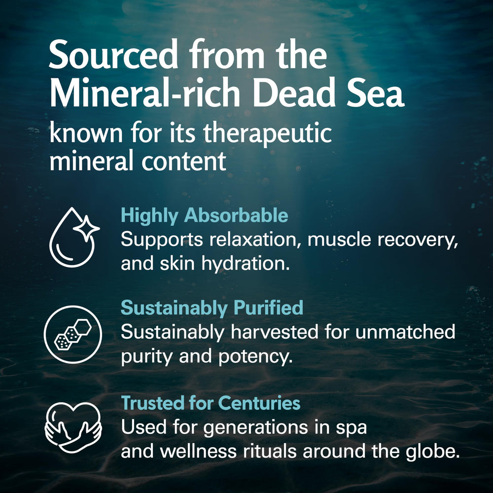 M3 Naturals fragrance-free label on magnesium soak for sensitive skin