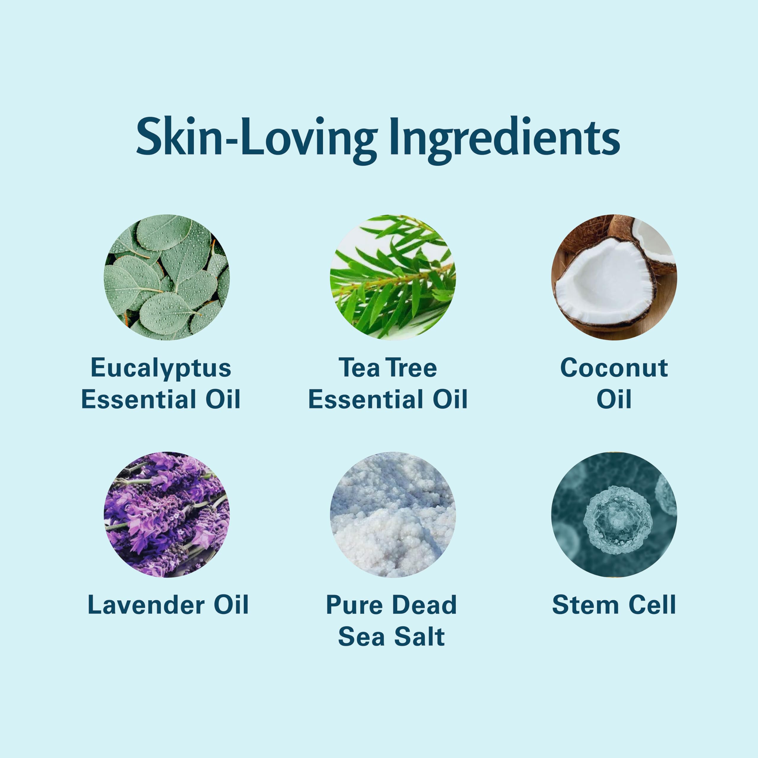 M3 Naturals spa-scene evokes at-home foot pampering and relaxation