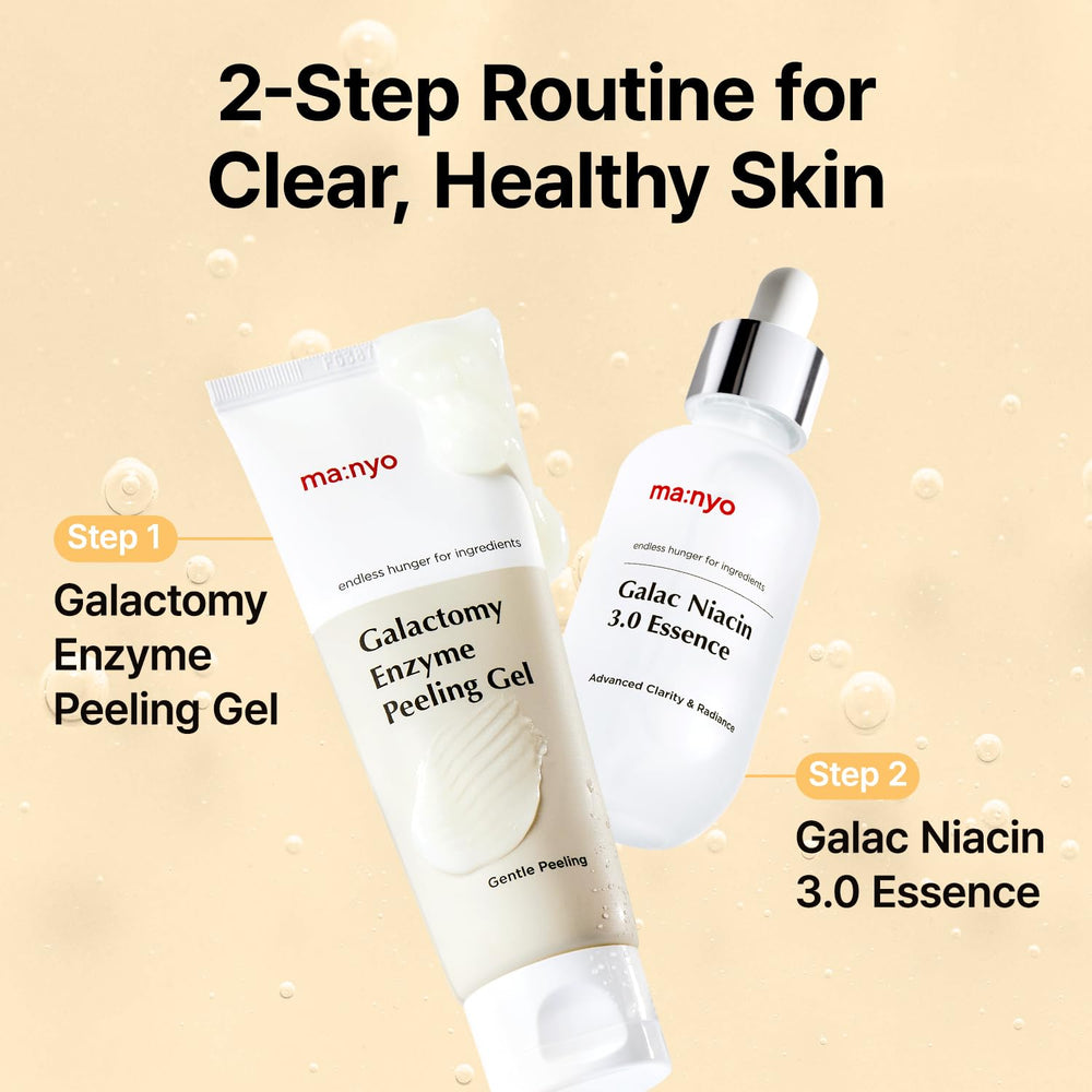 ma:nyo Galactomy Enzyme Peeling Gel hydration boost from hyaluronic and amino acids
